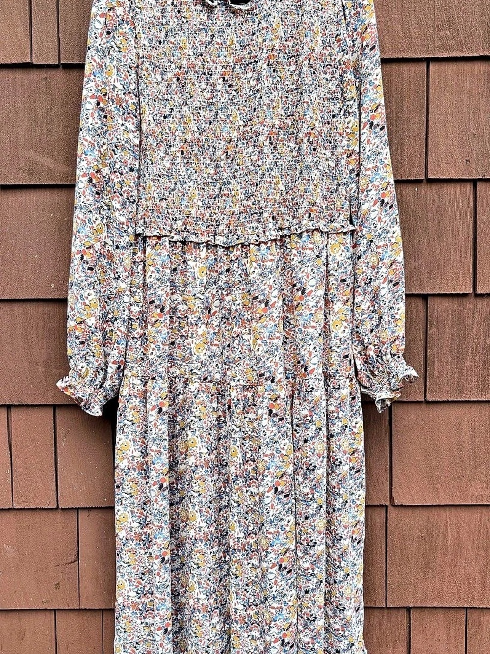 Dip Floral Midi Dress Size 14 Like New